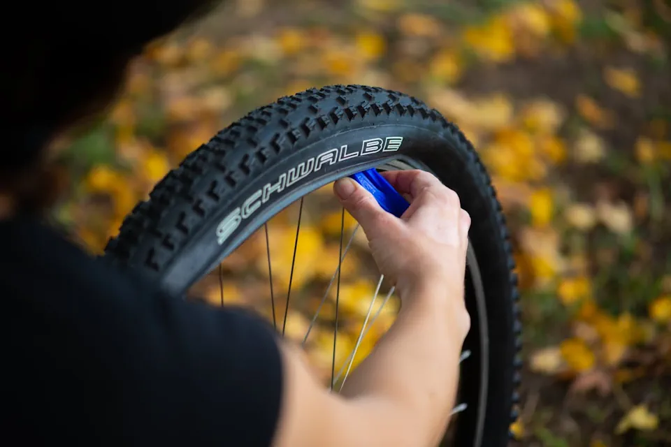 byta cykeldäck