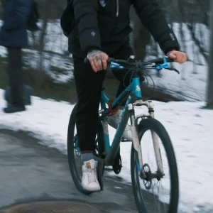 sätt dubbdäck på din cykel